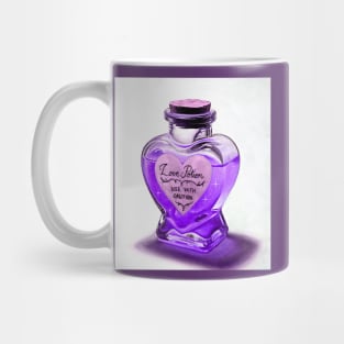 Alchemy Love elixir potion bottle Mug